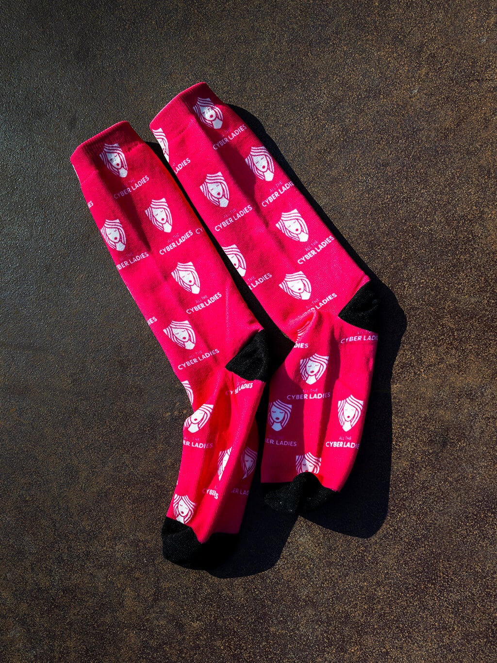 Roze Sokken Cyber Ladies