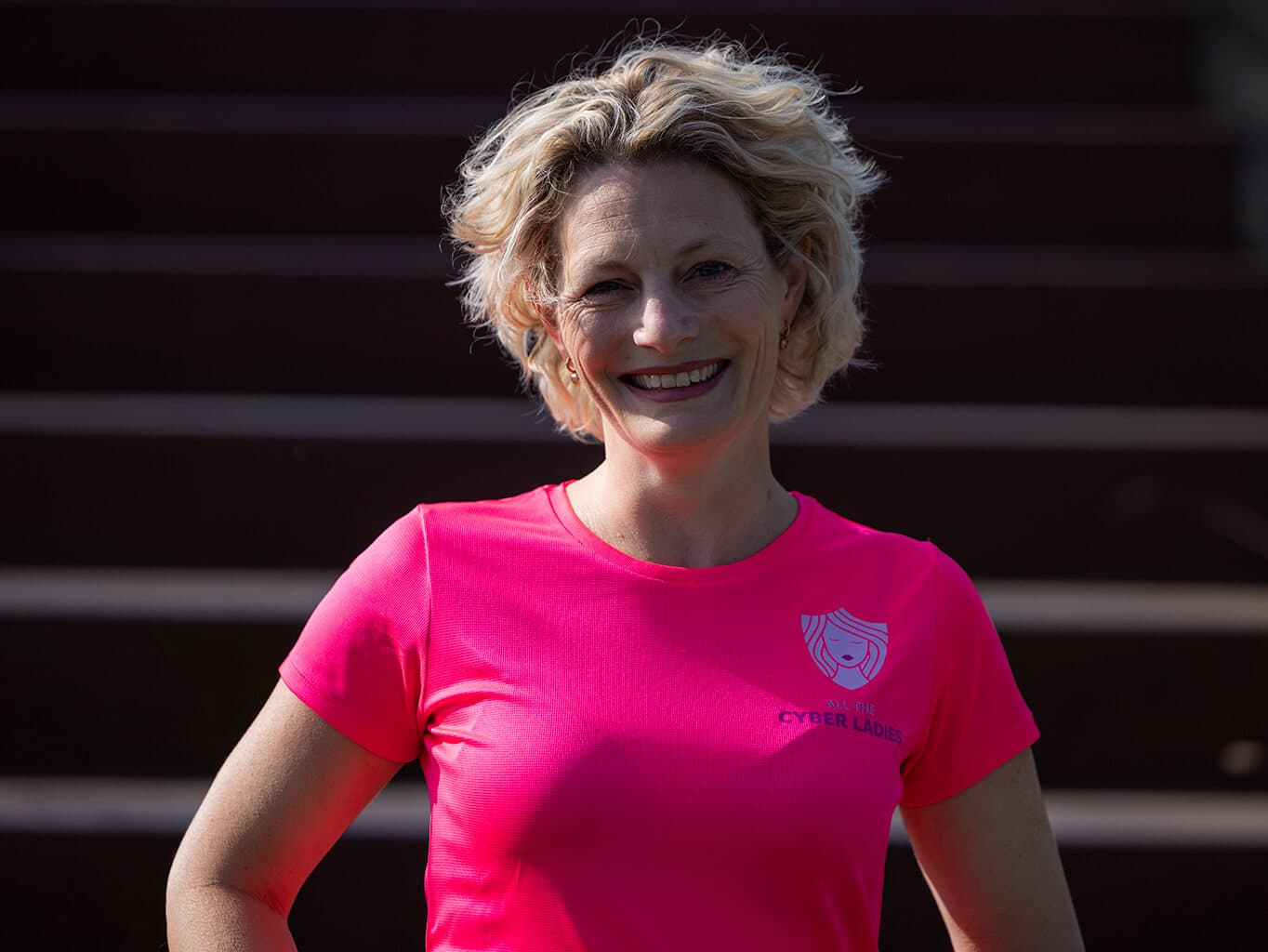 Roze Sportshirt Cyber Ladies - Afbeelding 5