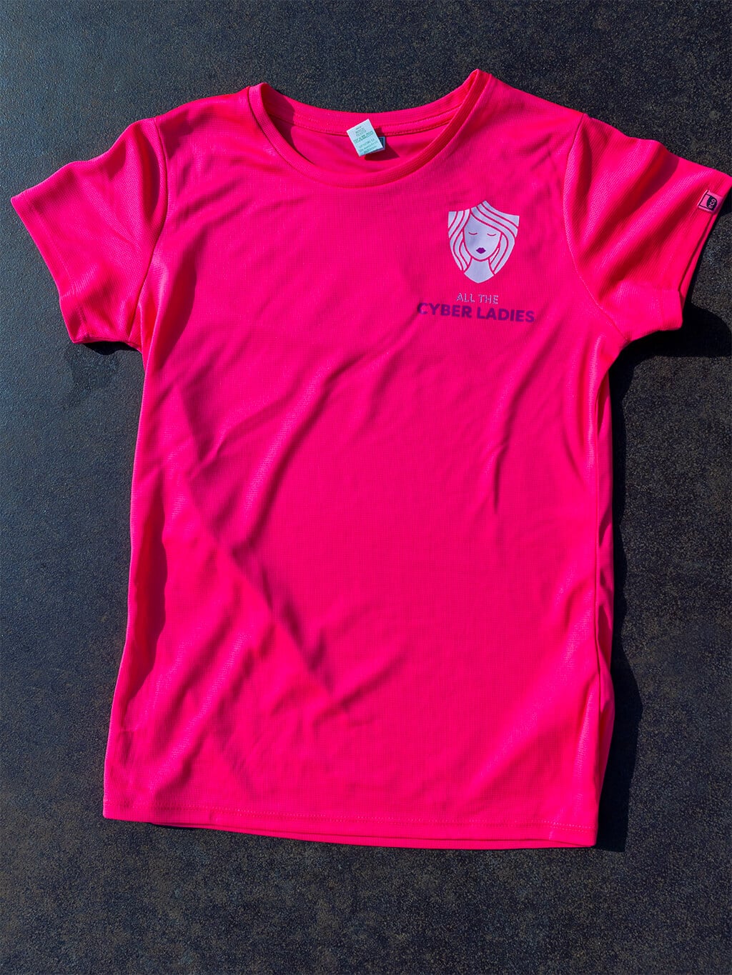 Roze Sportshirt Cyber Ladies - Afbeelding 4